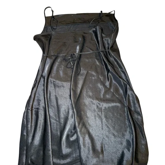 H&M Black Satin Dress - Picture 4 of 4